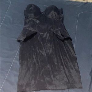 black cocktail dress